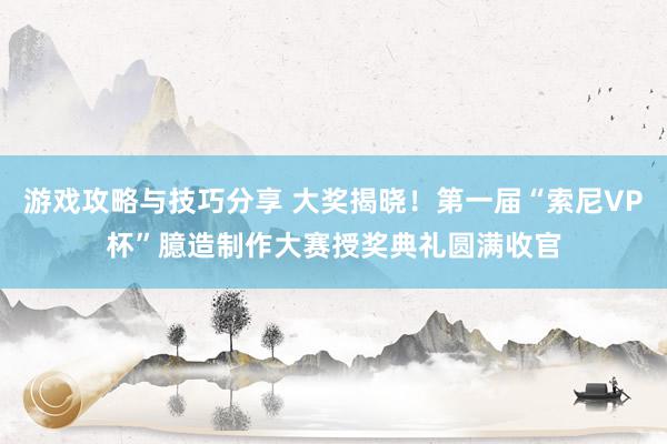 游戏攻略与技巧分享 大奖揭晓！第一届“索尼VP杯”臆造制作大赛授奖典礼圆满收官